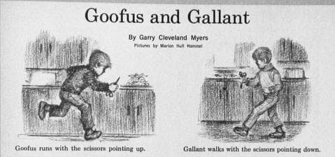 Goofus and Gallant comic illustration representing Bill and Will
